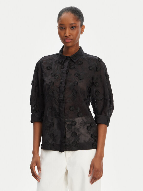 

Рубашка regular fit Pust 252101725225 Munthe, чёрный
