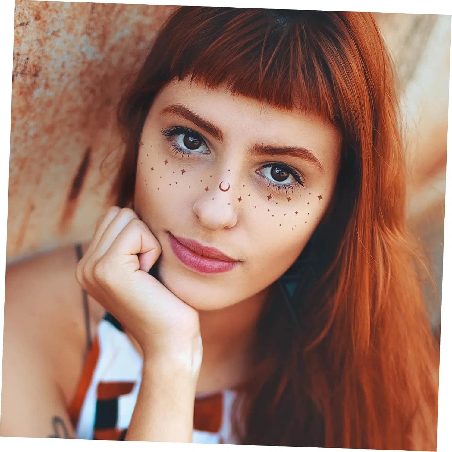Наклейки для лица Beaupretty, 6 листов, веснушки — фото 4