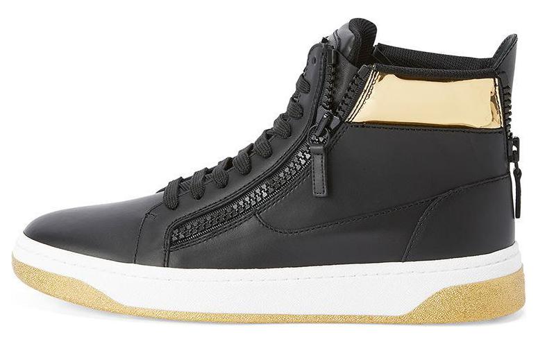 

Высокие кеды с металлическими деталями Giuseppe Zanotti, Black