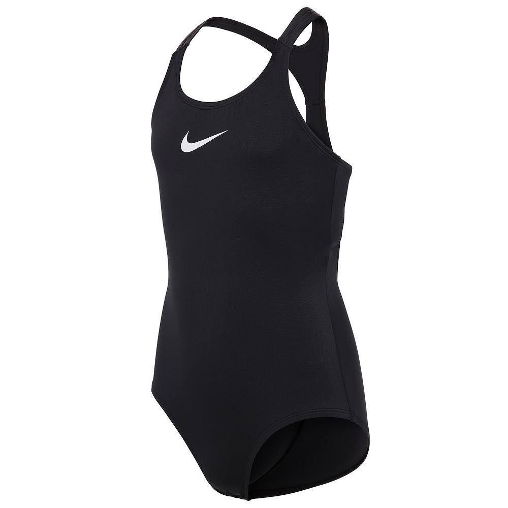 

Сплошной купальник Nike Essential Racerback для девочек 7–16 лет, черный