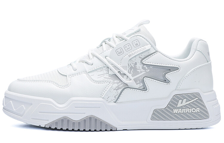 

Кроссовки Warrior 1927 Skateboarding Shoes Men Low-top White/Gray, белый/серый
