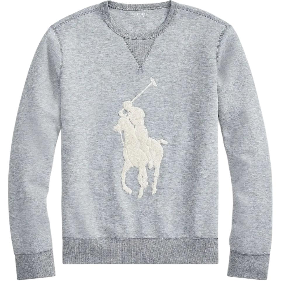 Polo Ralph Lauren Свитшот FW23 мужской серый — фото 2