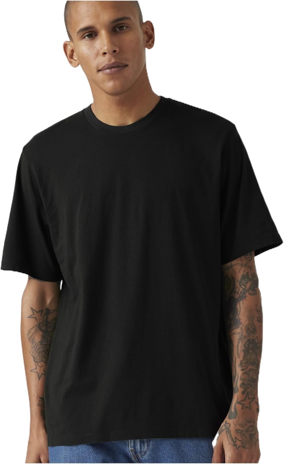 

Мужская футболка Levi's стандартного кроя с коротким рукавом, черный