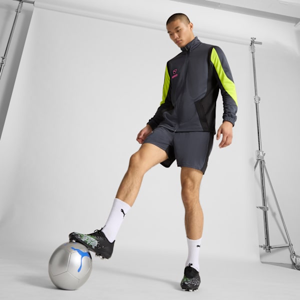 Мужские футбольные бутсы для игры на твердом/искусственном грунте Future 8 Play Puma, черный — фото 3