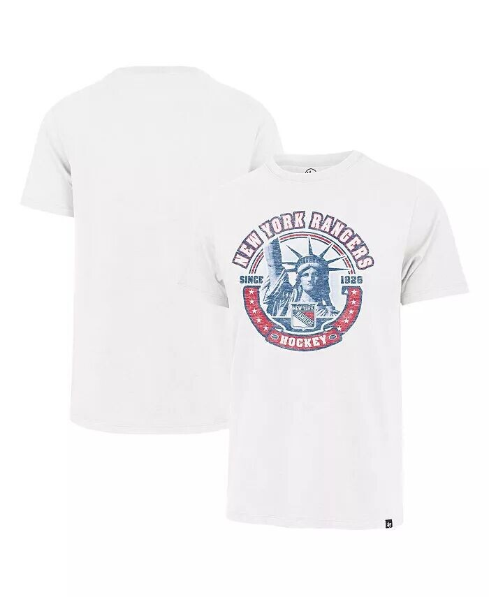 

47 Brand Мужская футболка New York Rangers с региональным логотипом Franklin '47 Brand