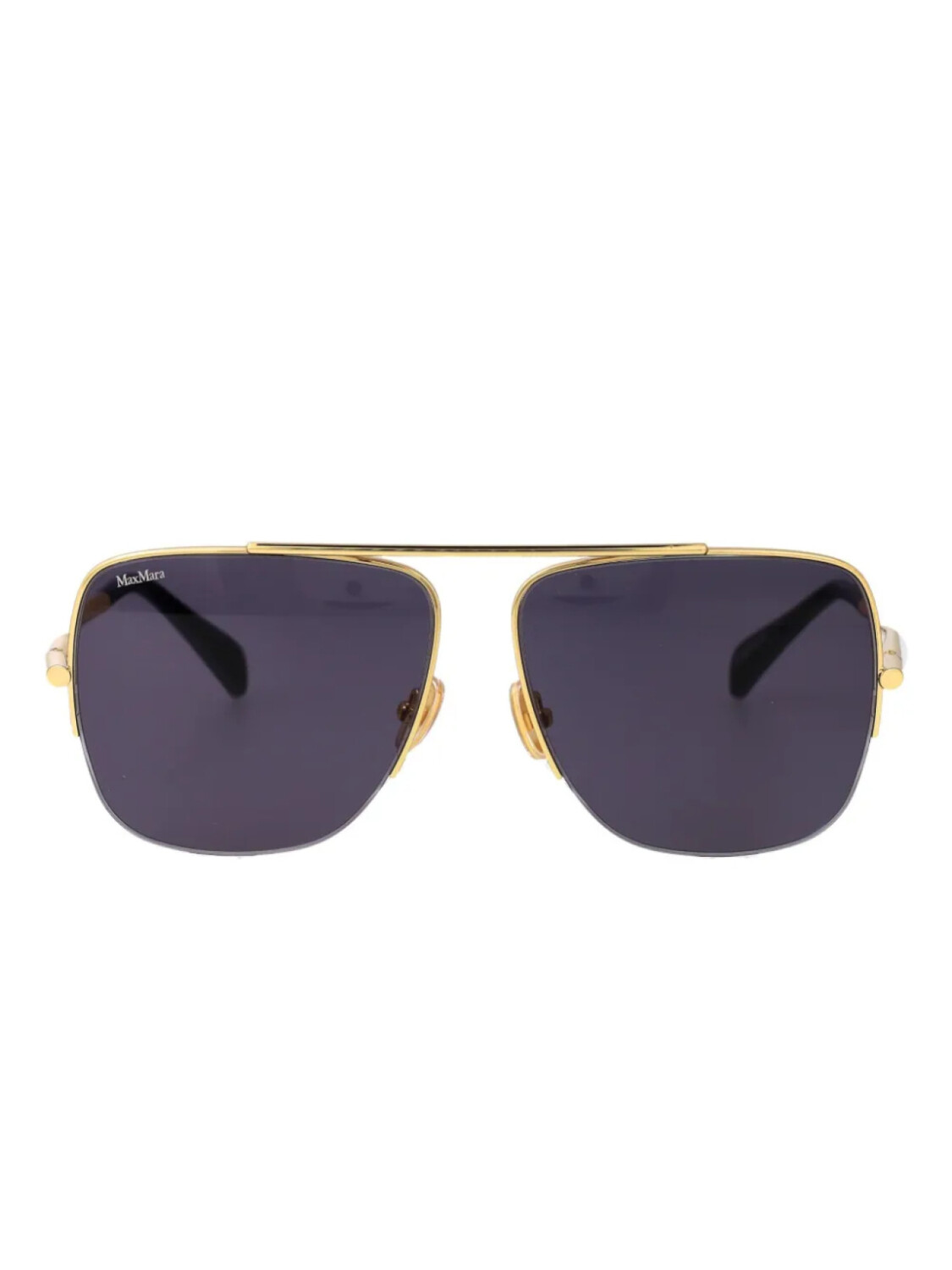 

Солнцезащитные очки-пилоты Max Mara Eyewear, золотой