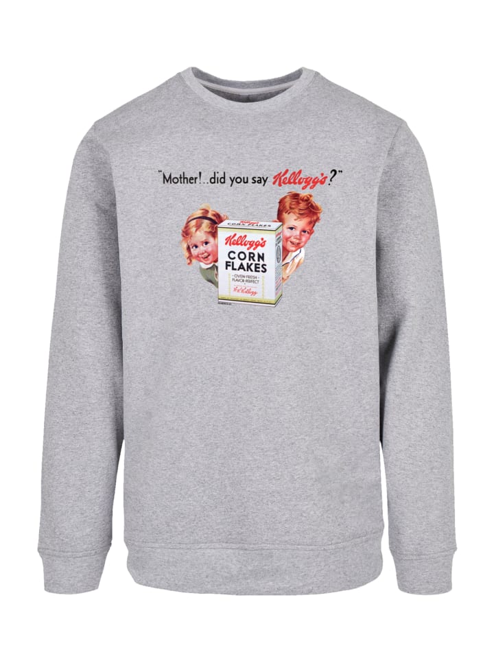 

Толстовка Kellogg's Corn Flakes Vintage Kids Advertise в серых крапинках F4NT4STIC