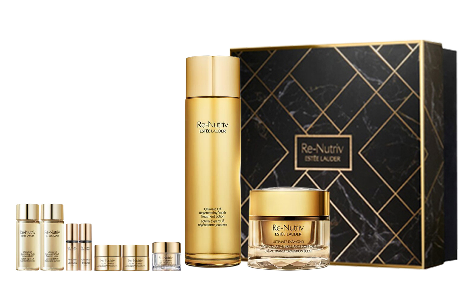 ESTEE LAUDER Yashilandai высококлассный white gold крем-бокс набор для ухода за кожей лифтинг увлажняющий набор из девяти предметов — фото 2