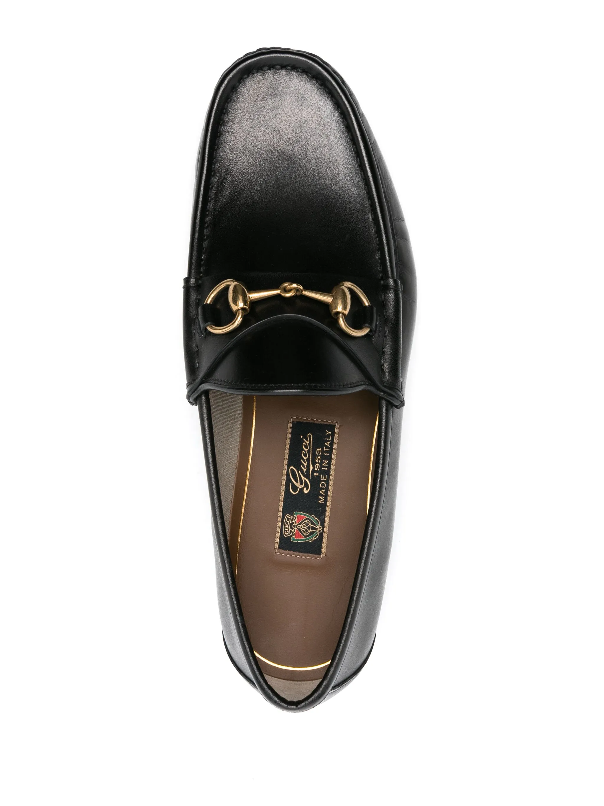 Лоферы 1953 Horsebit Gucci, черный — фото 4