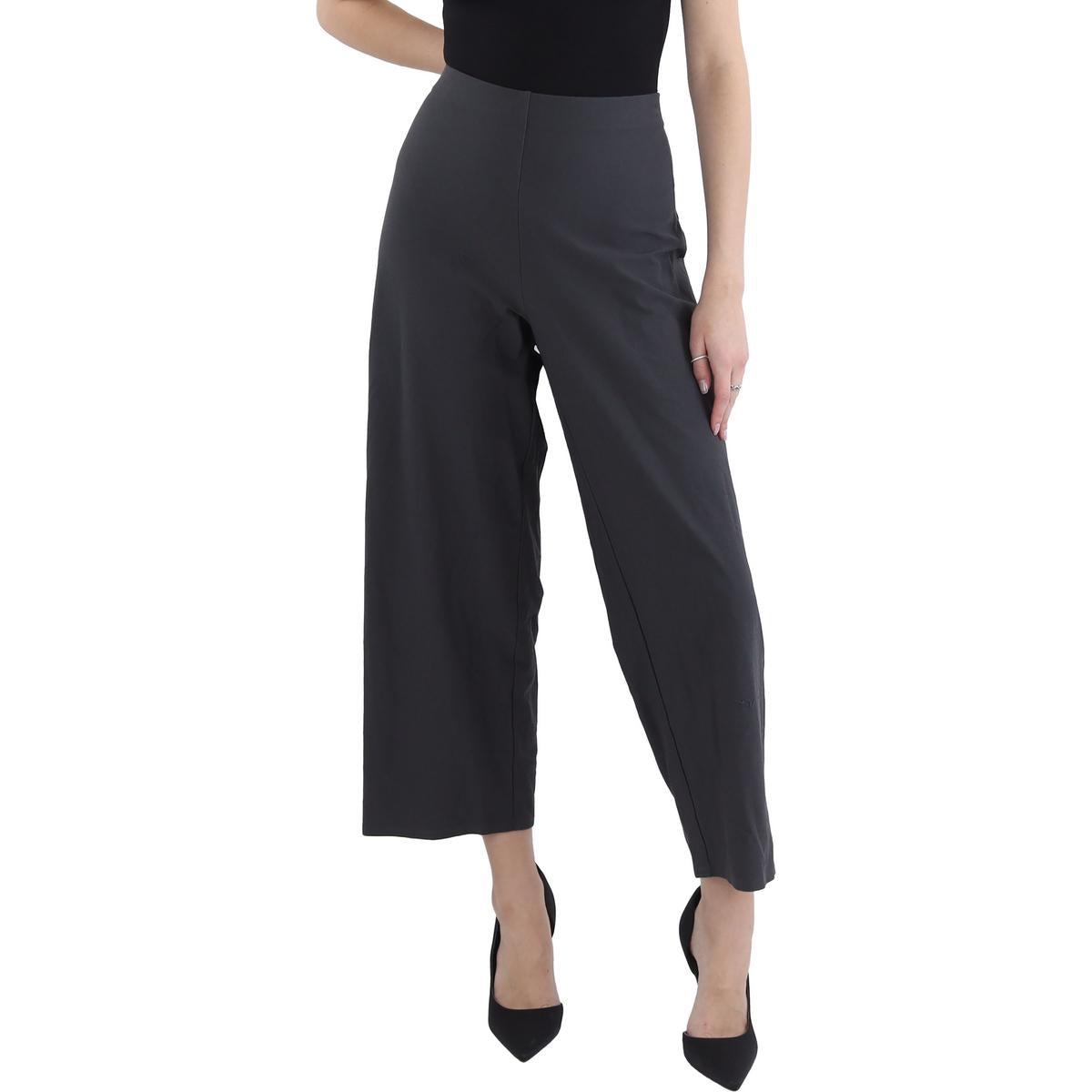 

Женские однотонные прямые брюки-клеш Eileen Fisher, цвет bark