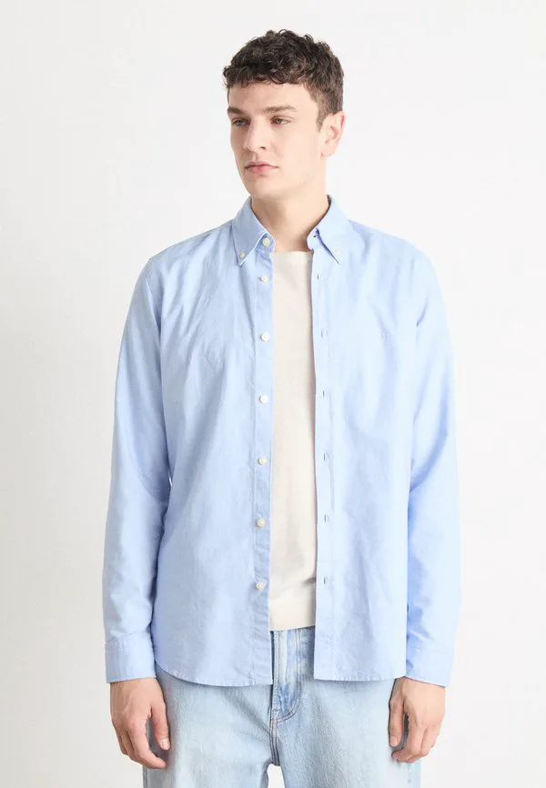 Рубашка рикерта Boss, Open Blue