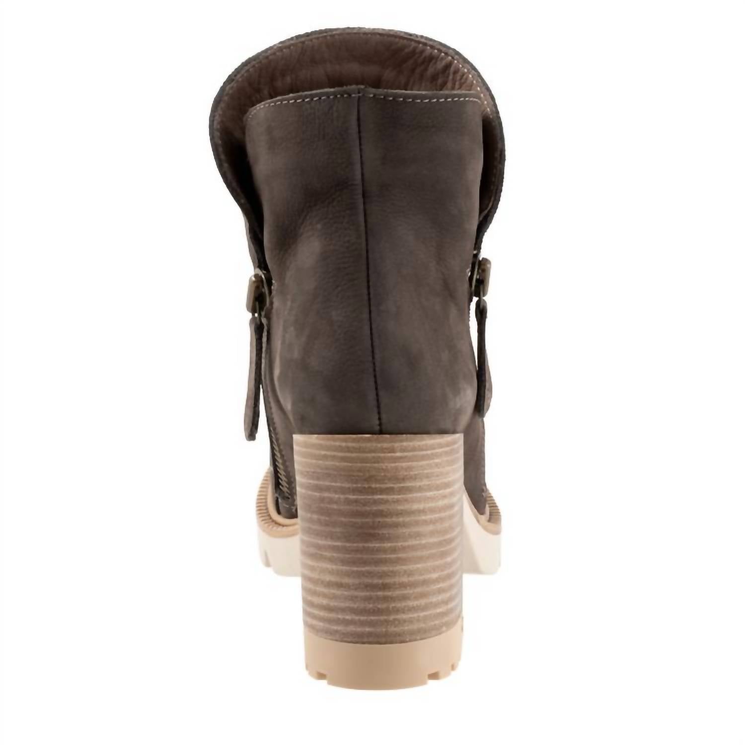 Женские ботинки Elliot в цвете Stone из нубука Bueno, Stone Nubuck — фото 3