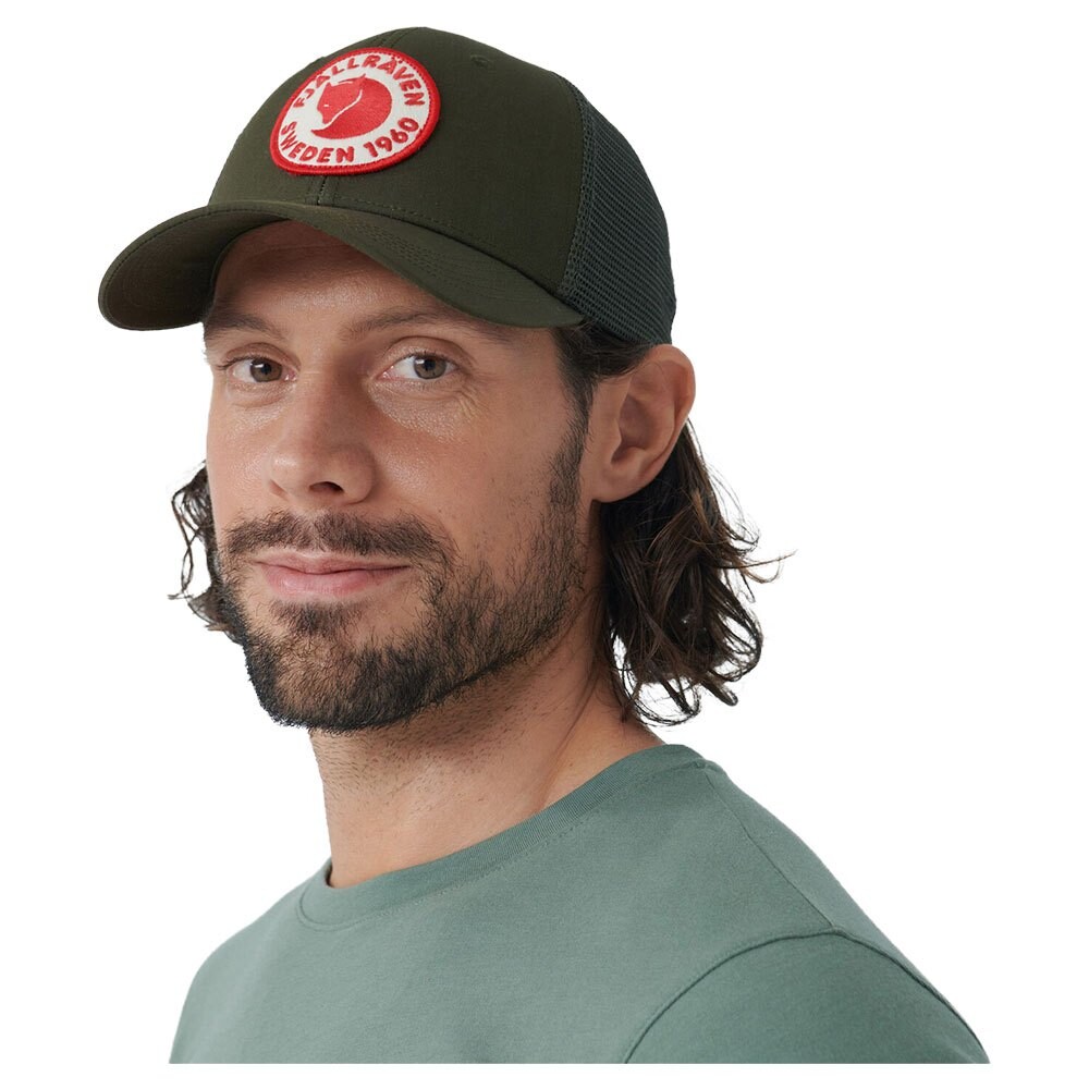 

Бейсболка Fjällräven 1960 Logo Långtradarkeps, зеленый