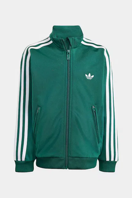 Спортивный костюм для детей трикотажный Adidas Originals, зеленый — фото 3