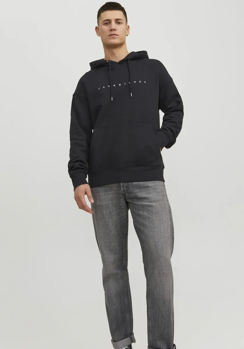 

Толстовка Jack & Jones с капюшоном "JJESTAR JJ SWEAT HOOD NOOS", черный