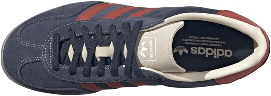 Мужские кроссовки adidas Gazelle Indoor Legend Ink/Preloved Ruby/Wonder White, размер 4 US, мультиколор — фото 4
