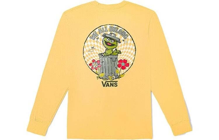 

Футболка Sesame Street X SESAME STREET унисекс желтая Vans, желтый