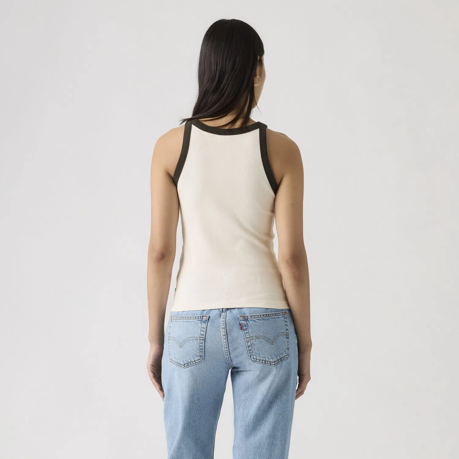 Футболка с длинным рукавом реглан с графическим принтом Levi's, White — фото 4