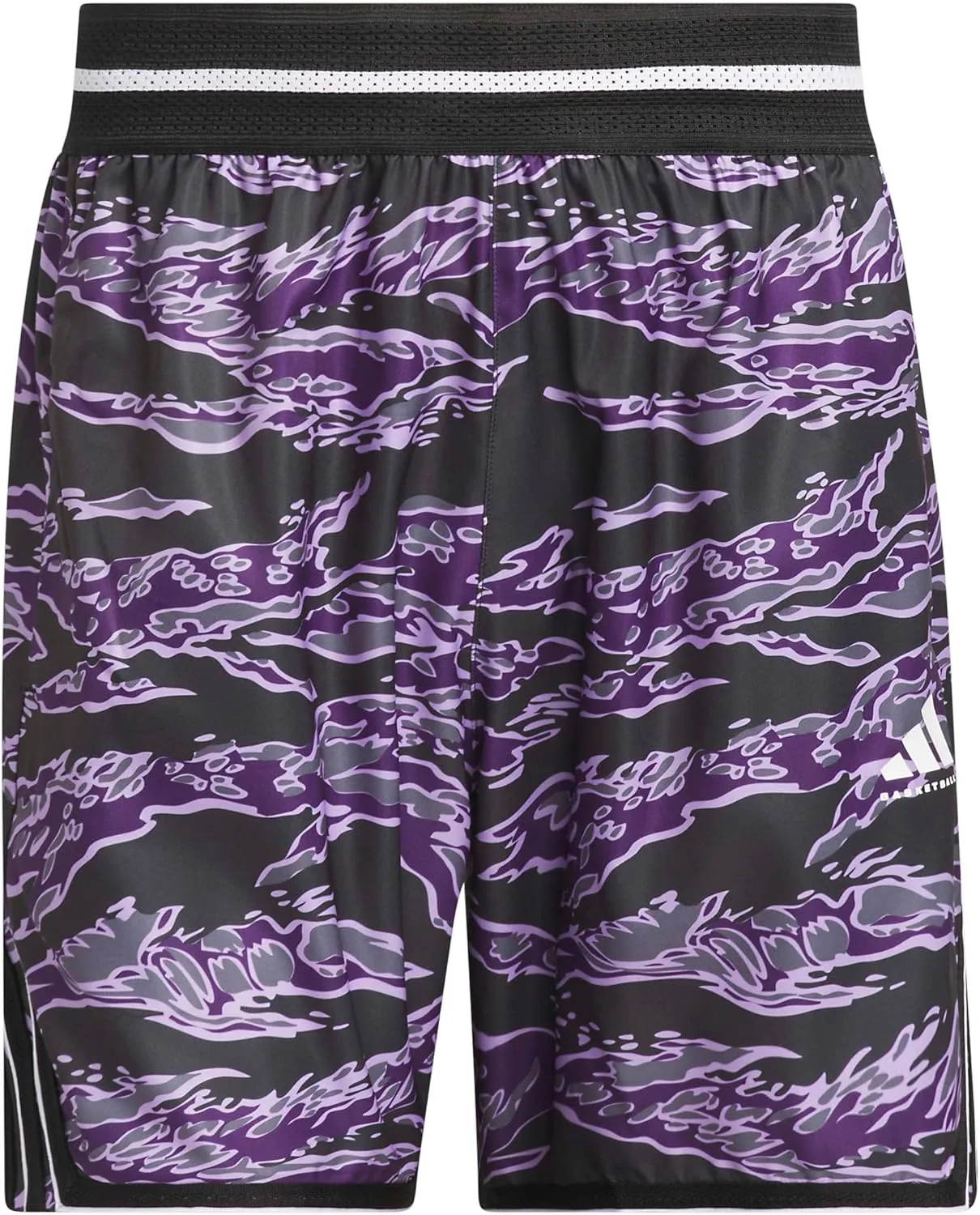 Шорты баскетбольные All Over Printed CrazyLite для мужчин Adidas, черный