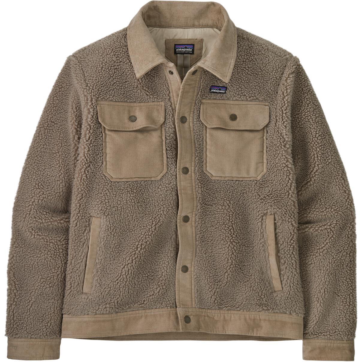 Куртка Patagonia Retro-X Trucker в цвете Seabird Gray/Seabird Grey — фото 3