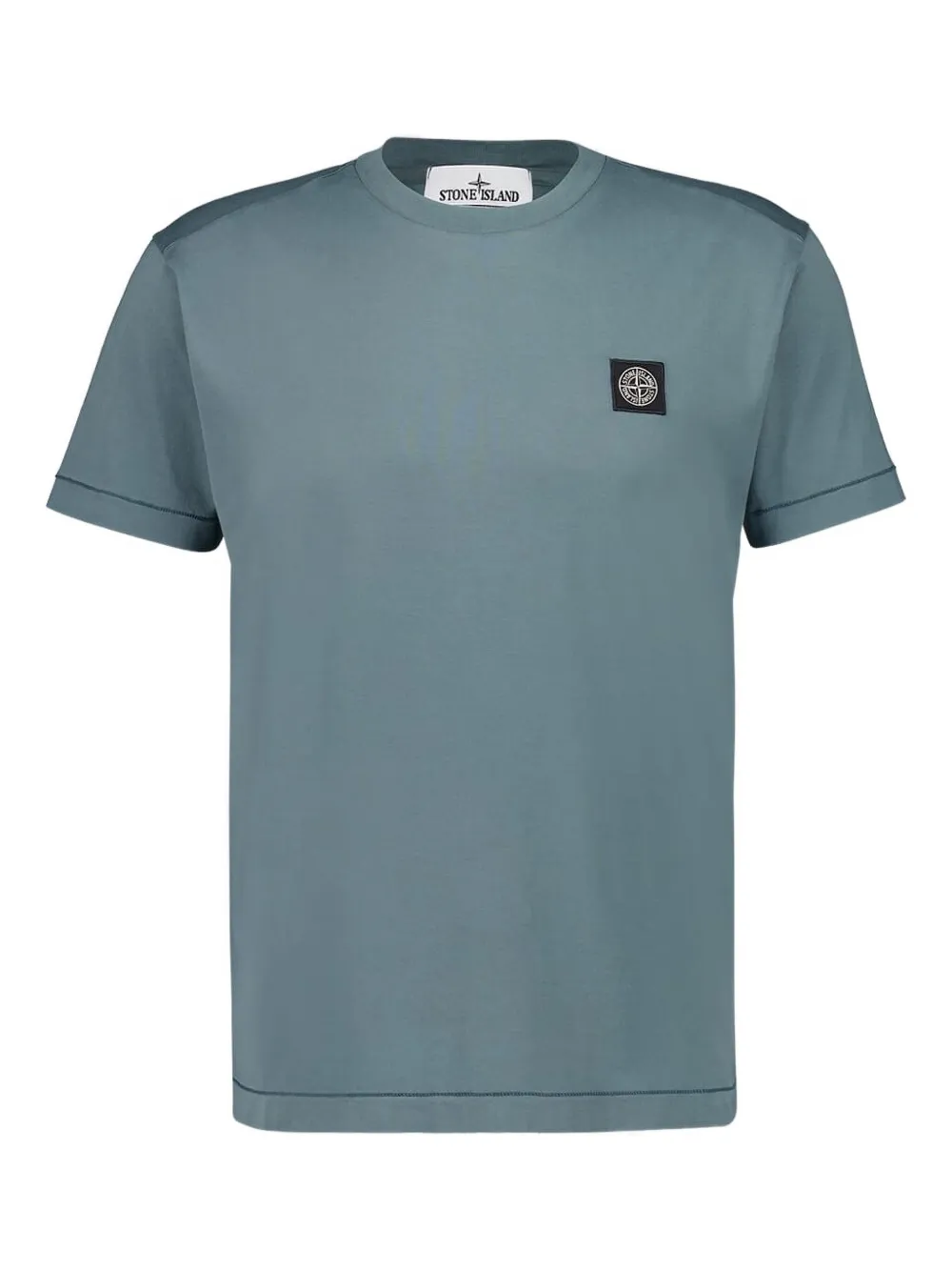 

Футболка с нашивкой-логотипом Stone Island, серый