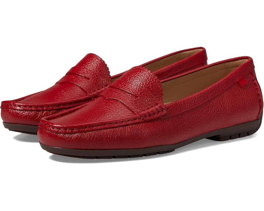 

Лоферы Marc Joseph New York Carrol Street 2.0, цвет Red Grainy