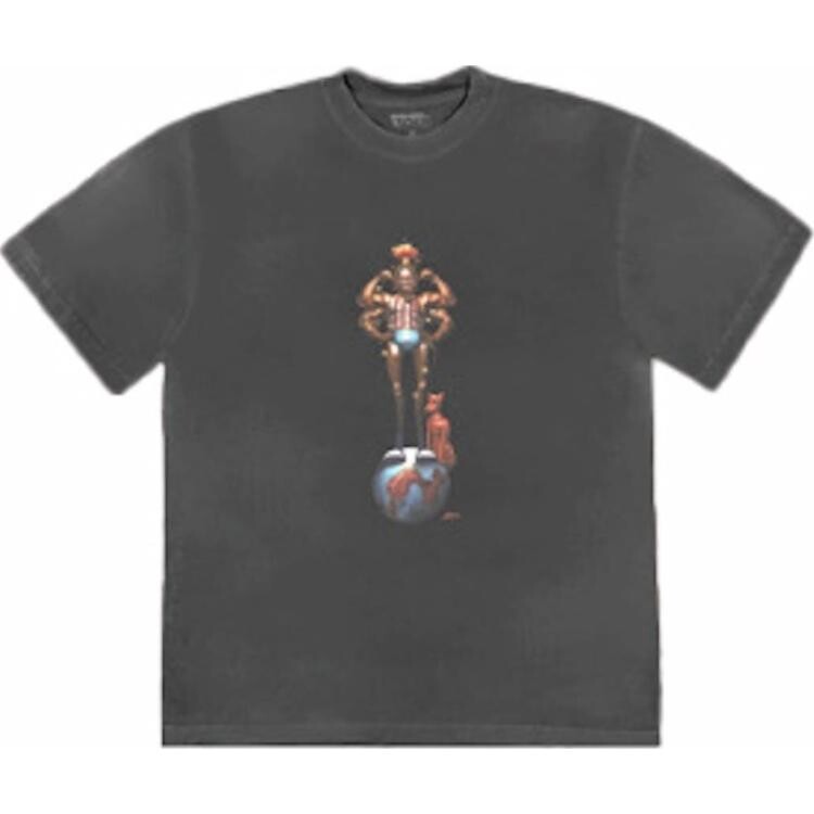 

Футболка унисекс черная Travis Scott, черный