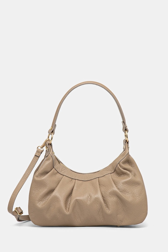 

Кожаная сумка Answear.Lab, бежевый