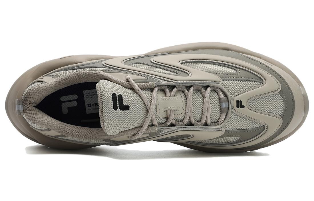 Кроссовки FILA FUSION BUZZARD Meteor Shoes Chunky Sneakers Men Low-top White, белый — фото 4