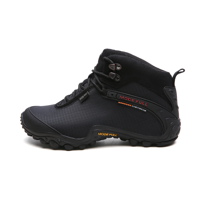 

MODE FULL Женские высокие горные и походные туфли Black, цвет Black