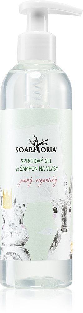 

Органический гель для душа Babyphoria, нежный крем для душа и шампунь для детей Soaphoria, 250 мл