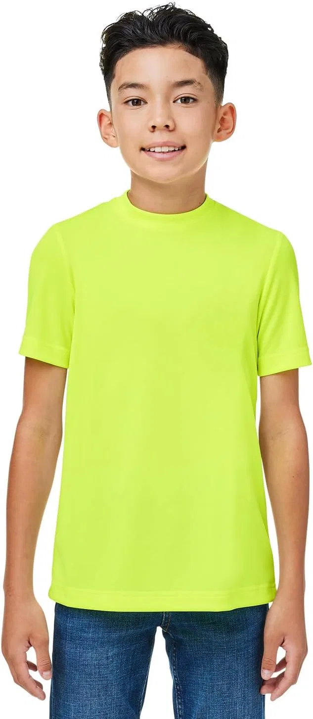 Футболка Youth Performance Mesh Team 365, Safety Yellow
