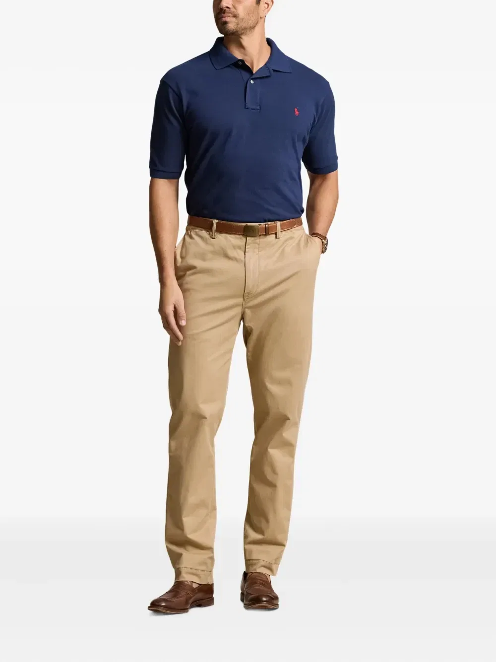 Рубашка поло POLO RALPH LAUREN, синий — фото 2