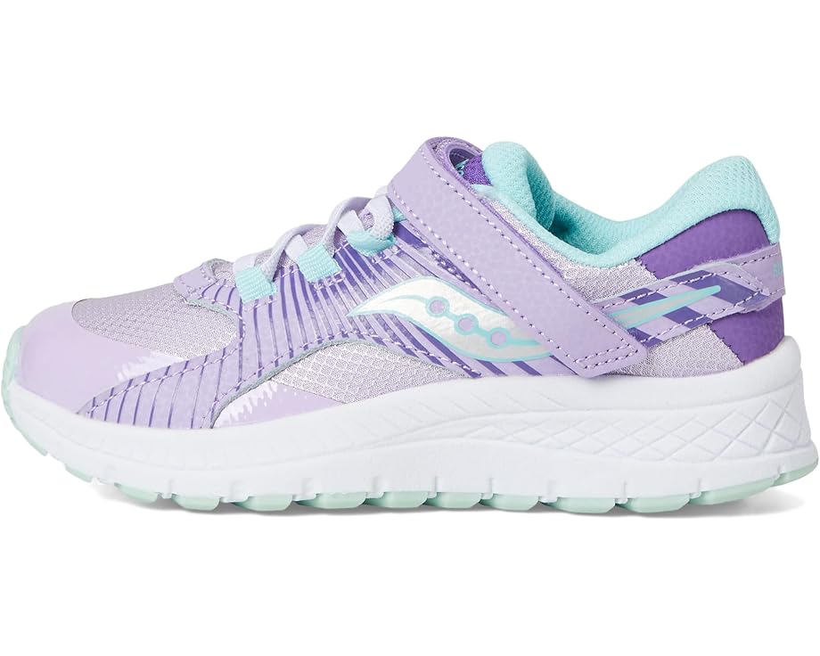 Детские кроссовки Saucony Velocer A/C (little kid/big kid) Saucony Kids, Purple — фото 4
