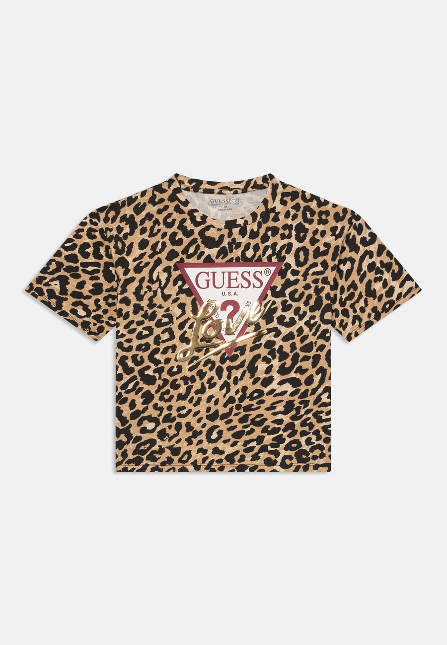 

Футболка Guess Print T-shirt, Brown