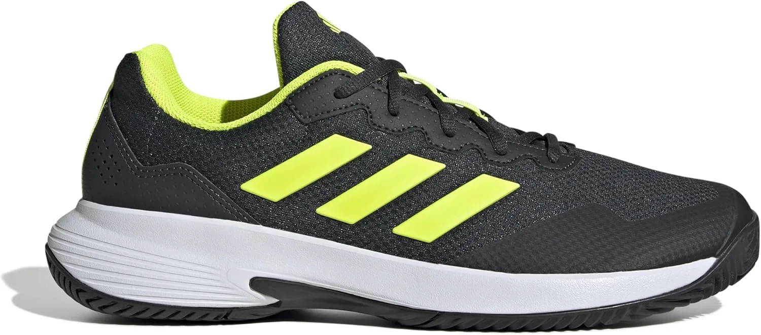Мужские теннисные кроссовки Gamecourt 2.0 adidas, белый — фото 2