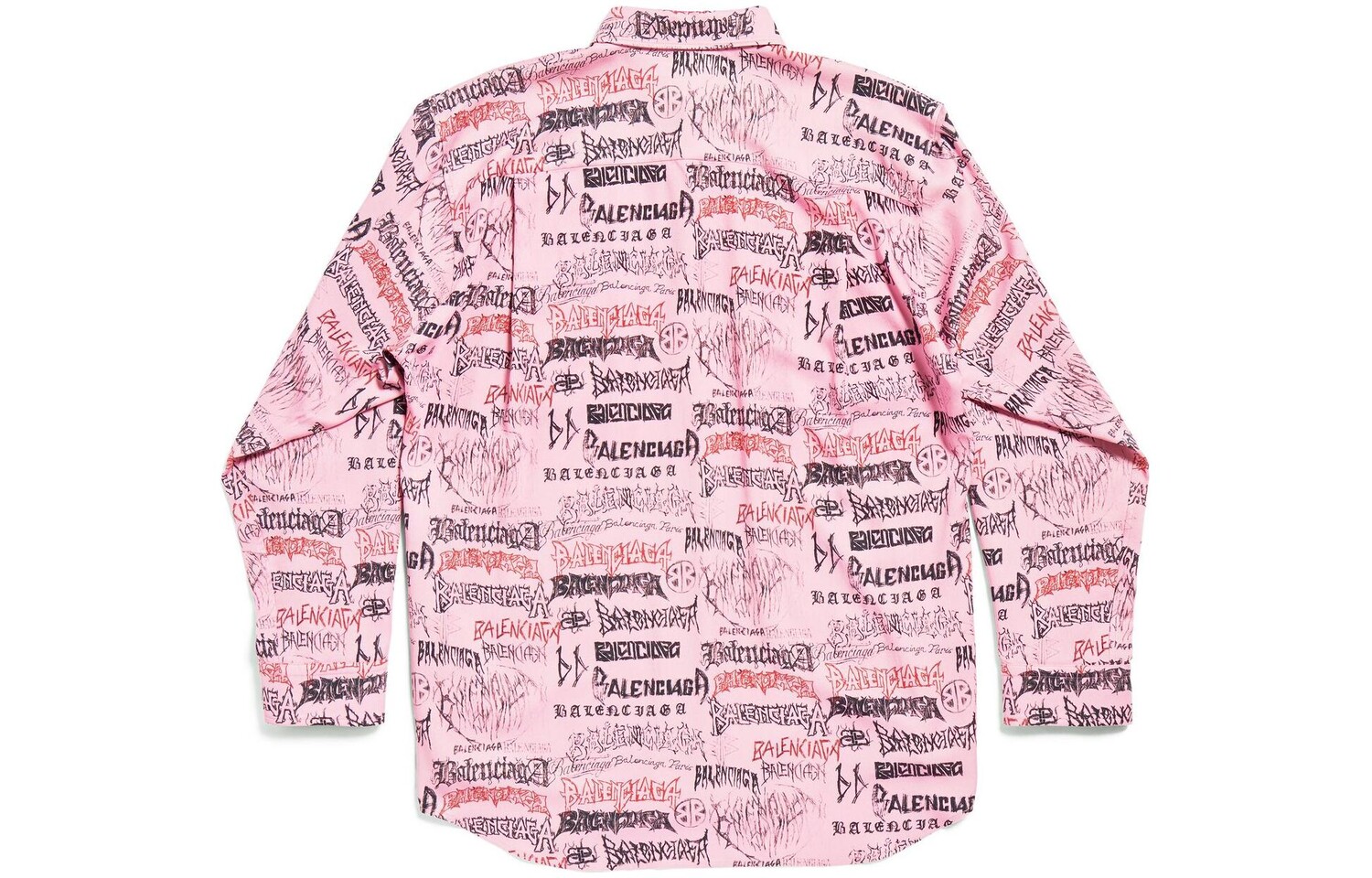 

Рубашка женская розовая Balenciaga
