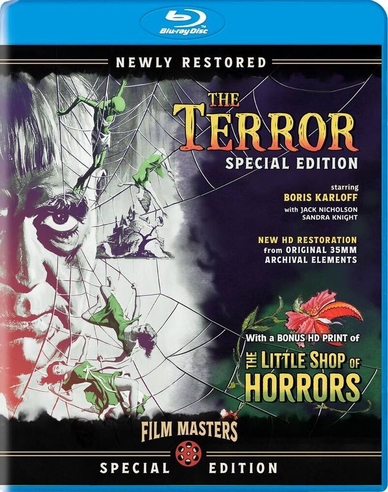 

Диск Blu-ray The Terror [1963] / Little Shop Of Horrors [1963]
