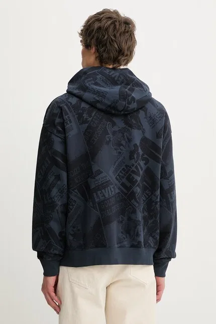 Худи SUNSET GRAPHIC HOODIE Levi's, синий — фото 3