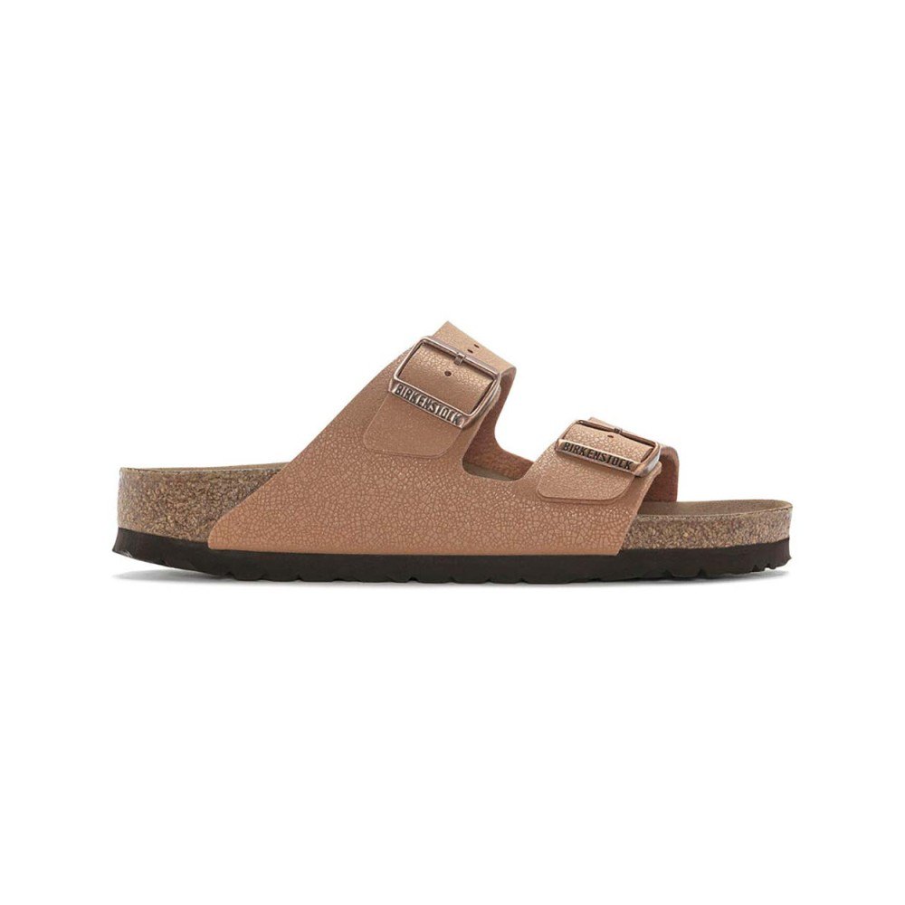 

Сандалии Birkenstock Arizona Vegan Birko-Flor Nubuck, коричневый