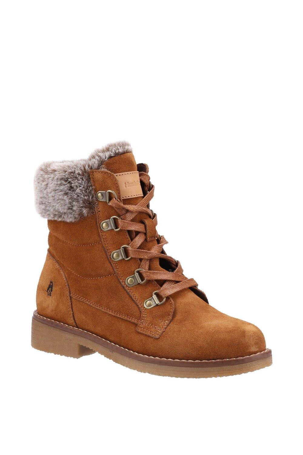 Кожаные полусапоги "Флоренция" Hush Puppies, бежевый