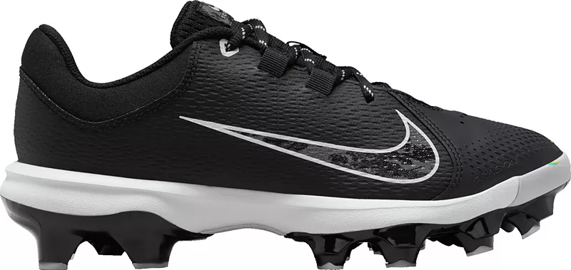 Женские софтбольные бутсы для софтбола Nike Hyperdiamond 4 Pro MCS, цвет Black/White/Platinum