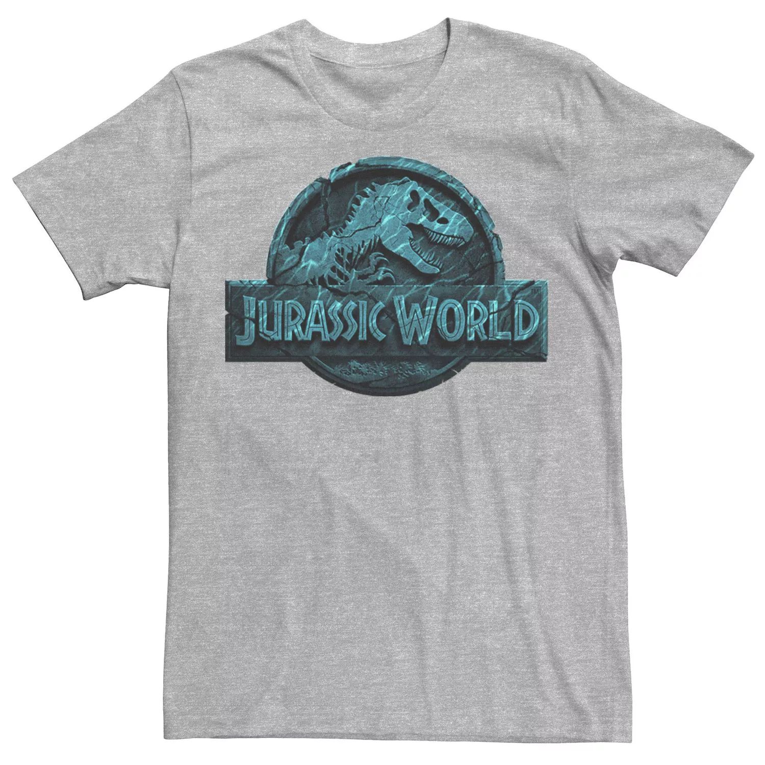 

Мужская футболка с двумя логотипами Lost In The Deep Jurassic World