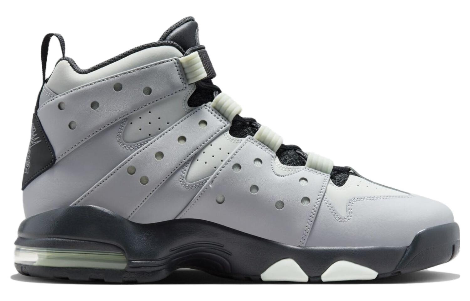 Кроссовки Nike Air Max 2 CB '94 Dark Smoke Grey, серый/черный — фото 2