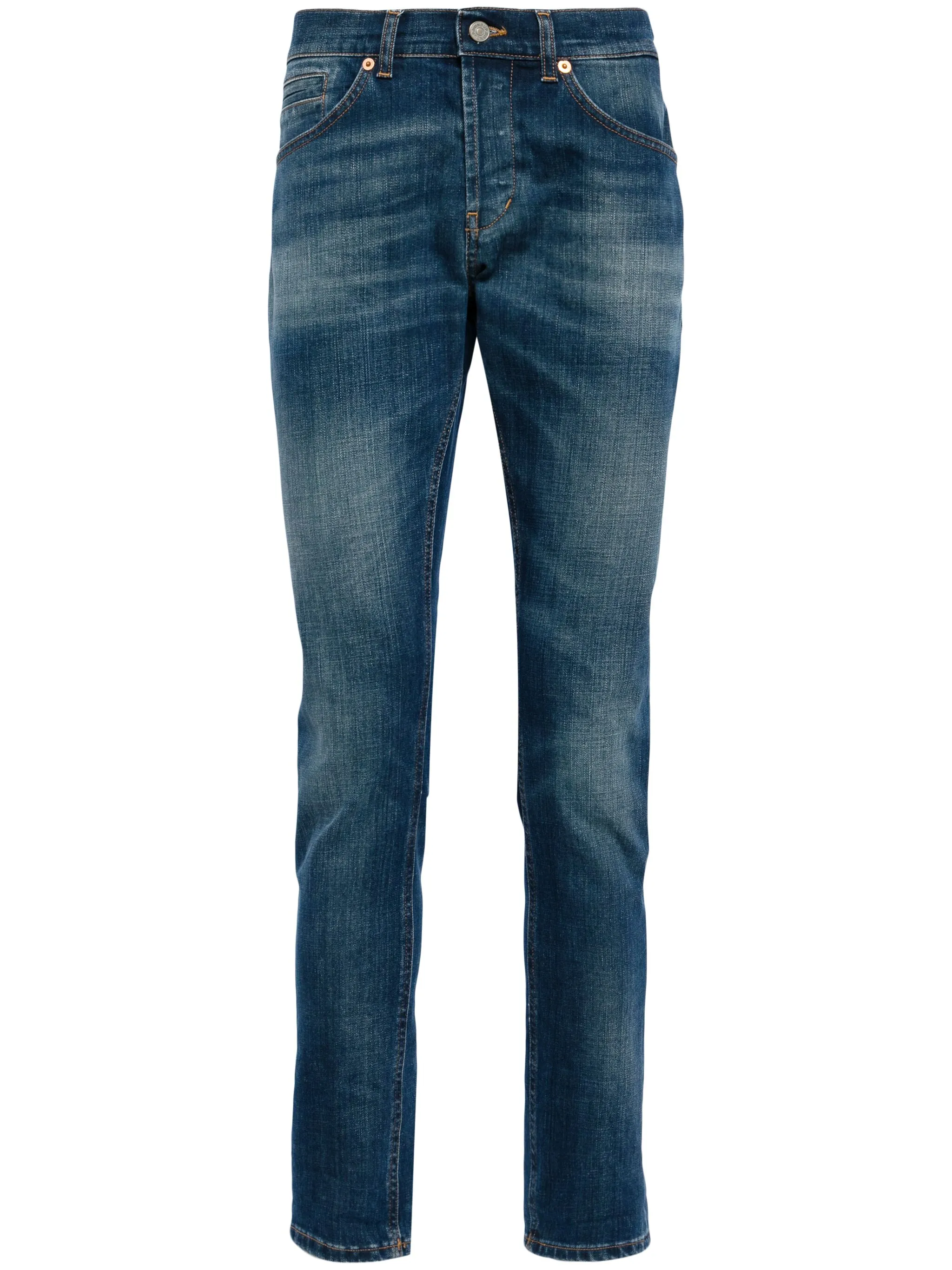 

Прямые джинсы Dondup, синий