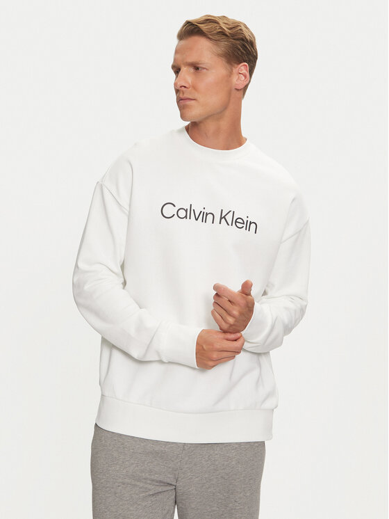 

Толстовка комфортного кроя Calvin Klein, белый