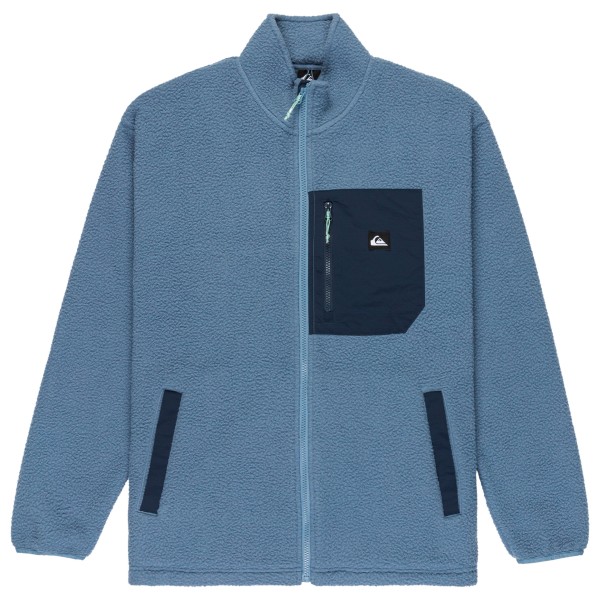 

Флисовая куртка Clean Coast с застежкой-молнией Quiksilver, синий