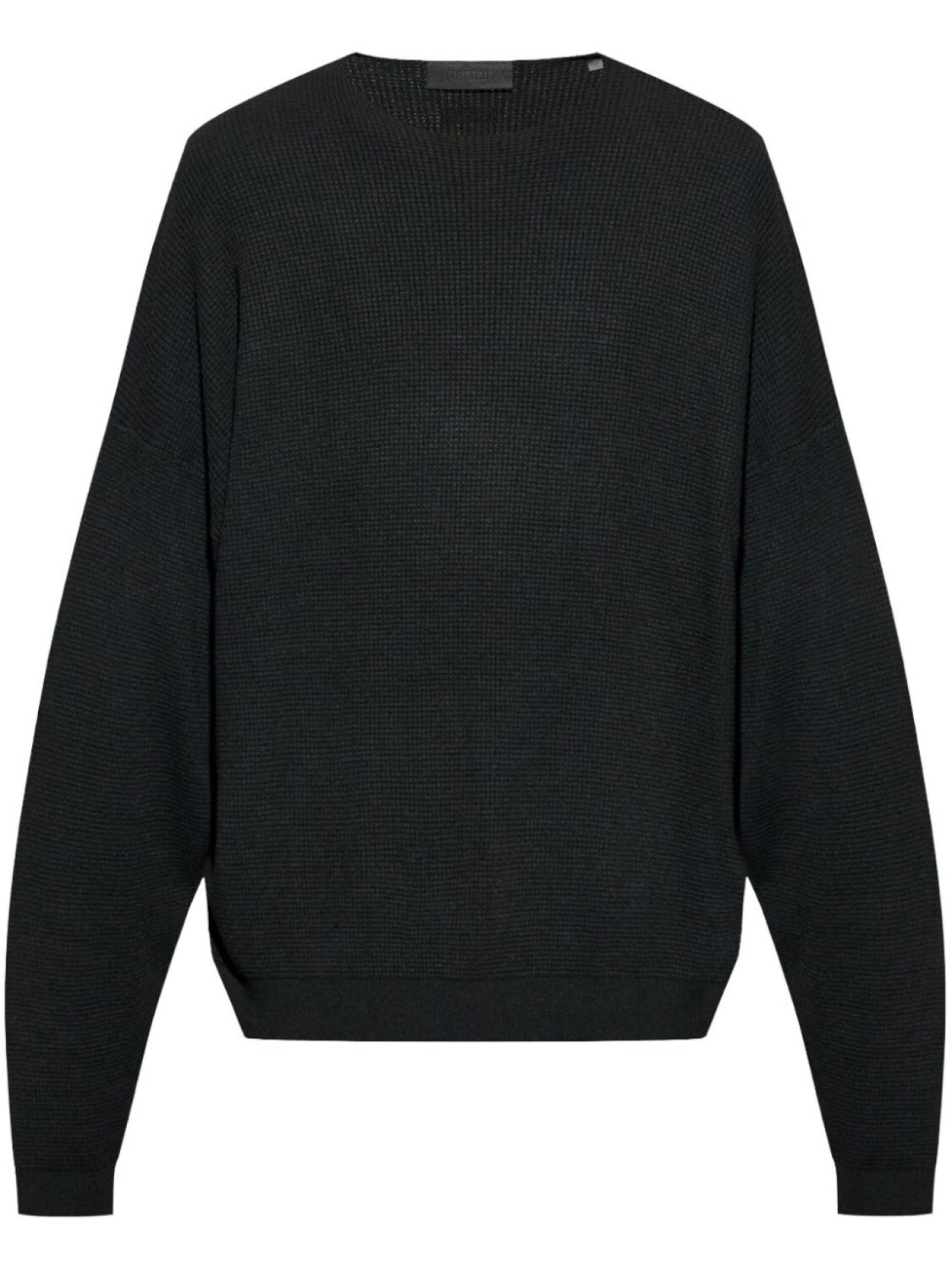 

Свитер вафельной вязки FEAR OF GOD ESSENTIALS, черный