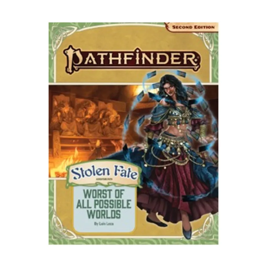 

#192 "Stolen Fate #3 - The Worst of All Possible Worlds", Pathfinder Roleplaying Game (2nd Edition) - Adventure Path #175 - #200, мягкая обложка