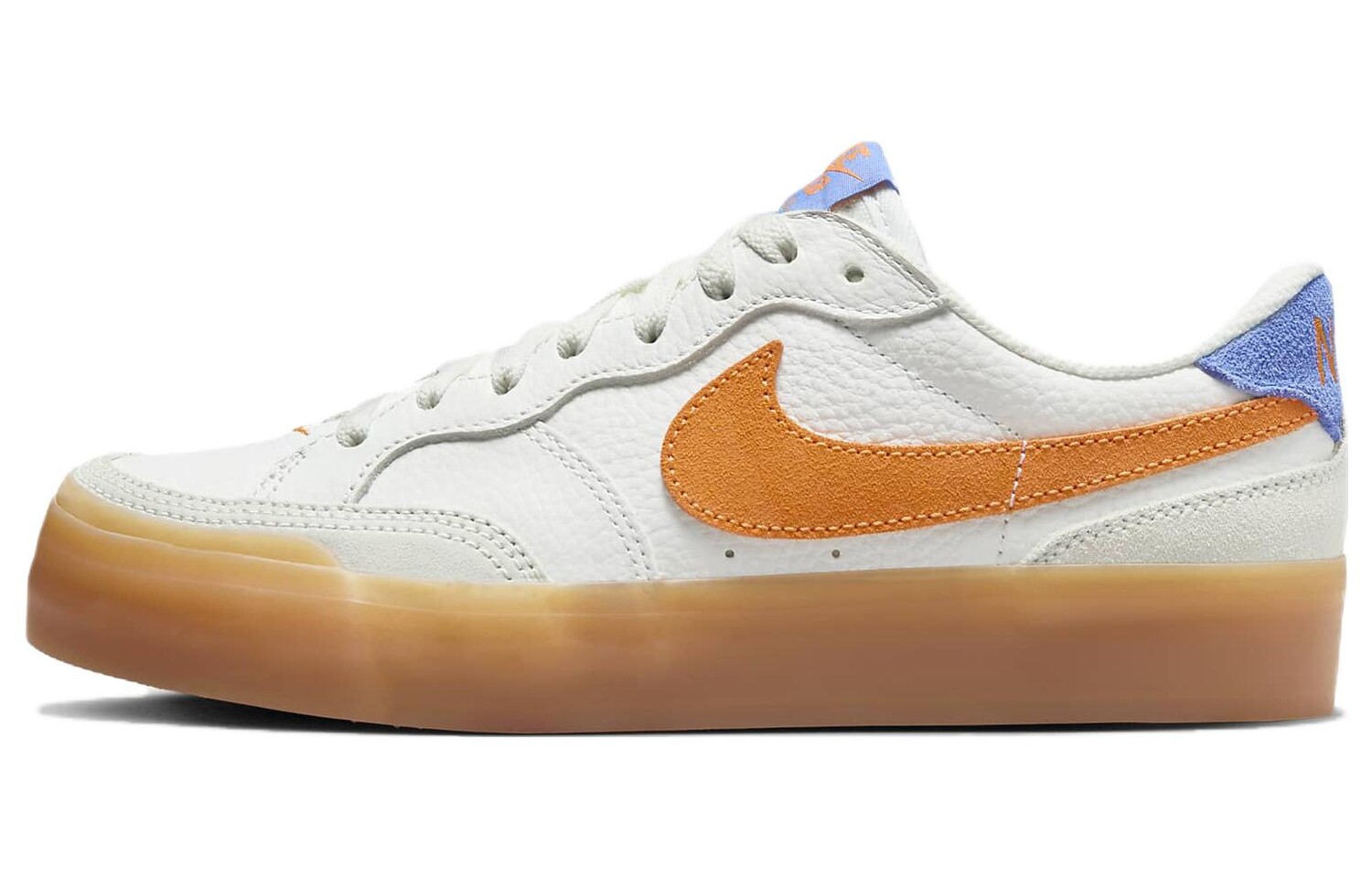 Женские кроссовки для скейтбординга Nike SB Zoom Pogo, Summit White/Light Silver/Polar/Bright Mandarin